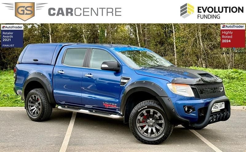 Blue Used 2012 Ford Ranger Limited Pickup | £10,900 (Expensive) - Image 1/4