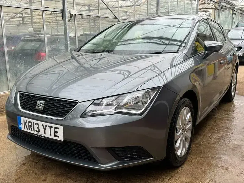Used Seat Leon 110 HP (80 kW) 2013 Grey Hatchback