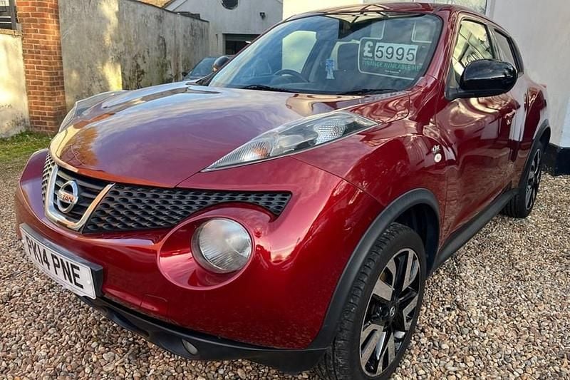 Red Used 2014 Nissan Juke N-TEC SUV | £4,995 (Good price) - Image 1/1
