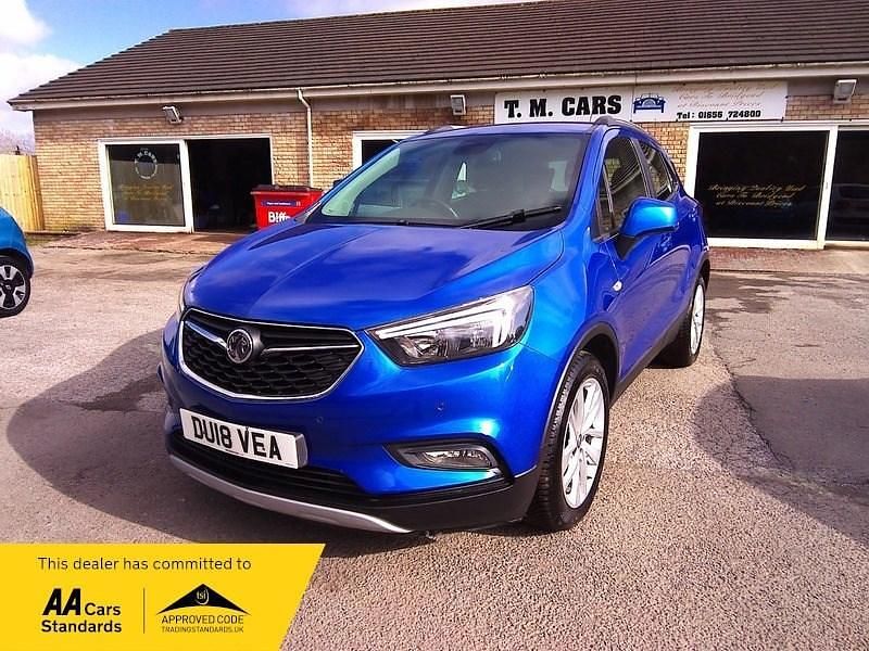 Used Vauxhall Mokka Design Edition 116 HP (85 kW) 2018 Blue SUV
