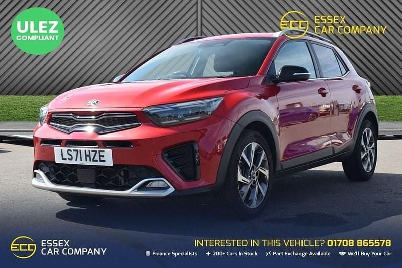 Used Kia Stonic GT-Line 118 HP (86 kW) 2021 Red SUV