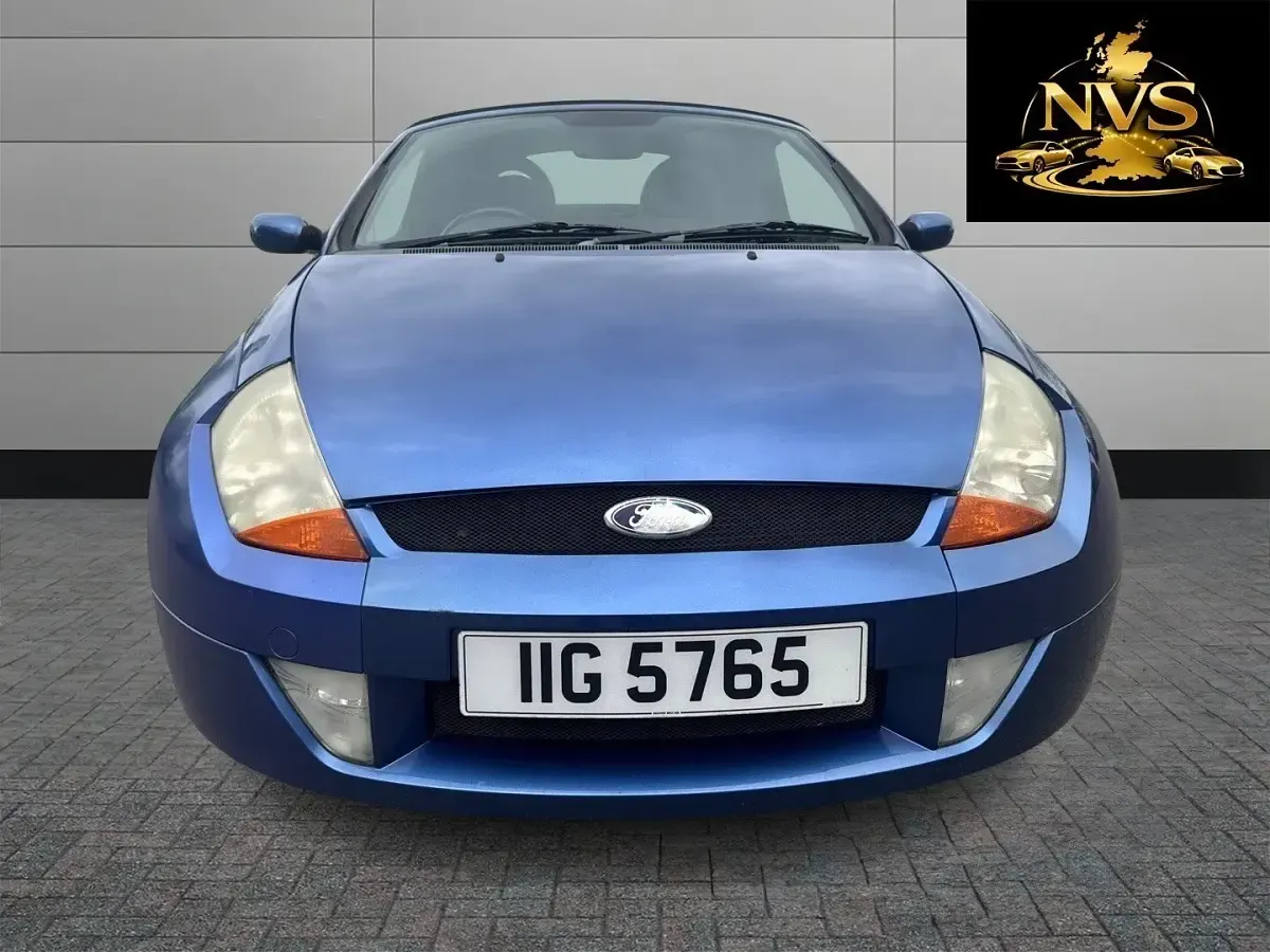 Used Ford StreetKa 95 HP (69 kW) 2005 Blue Cabriolet