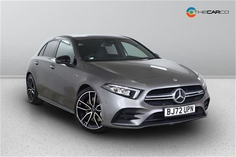 Grey Used 2022 Mercedes A35 AMG Premium Hatchback | £28,577 (Good price) - Image 1/4