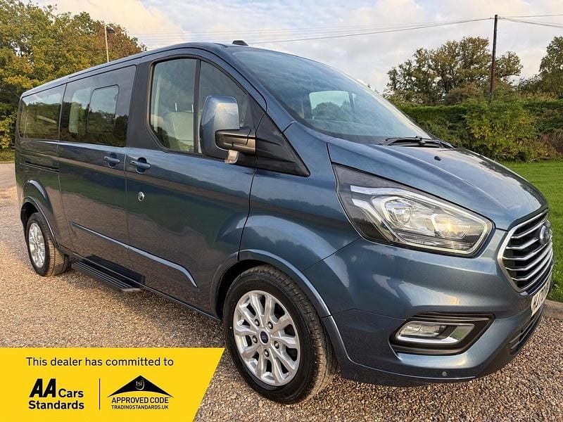 Blue Used 2020 Ford Tourneo Custom Titanium MPV | £19,990 (Fair price) - Image 1/3