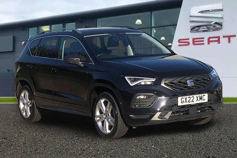Black Used 2022 Seat Ateca FR SUV | £17,635 (Fair price) - Image 1/4