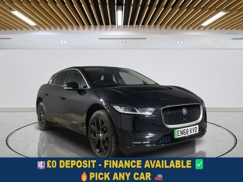 Black Used 2019 Jaguar I-Pace SUV | £12,899 (Good price) - Image 1/3