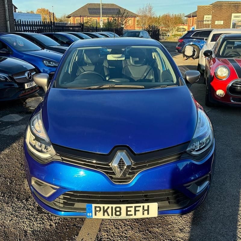 Used Renault Clio IV GT-Line 2018 Blue Hatchback