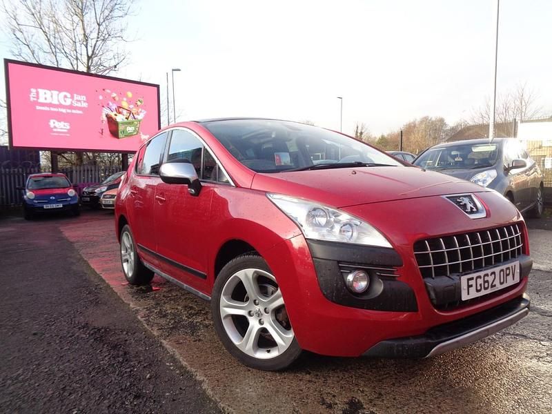 Red Used 2012 Peugeot 3008 Allure Hatchback | £3,490 (Fair price) - Image 1/4