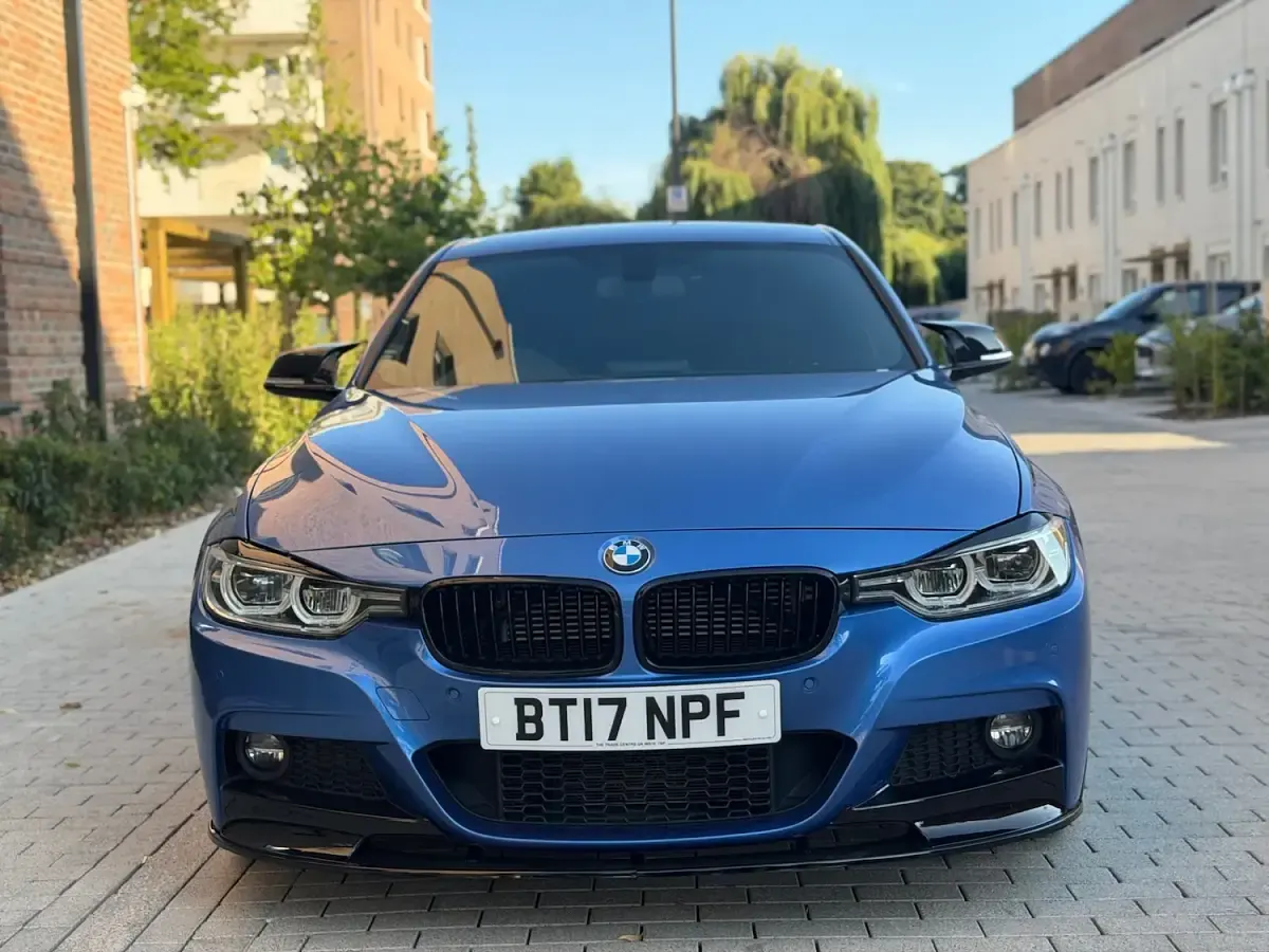 Used BMW 330e M Sport 2017 Blue Sedan