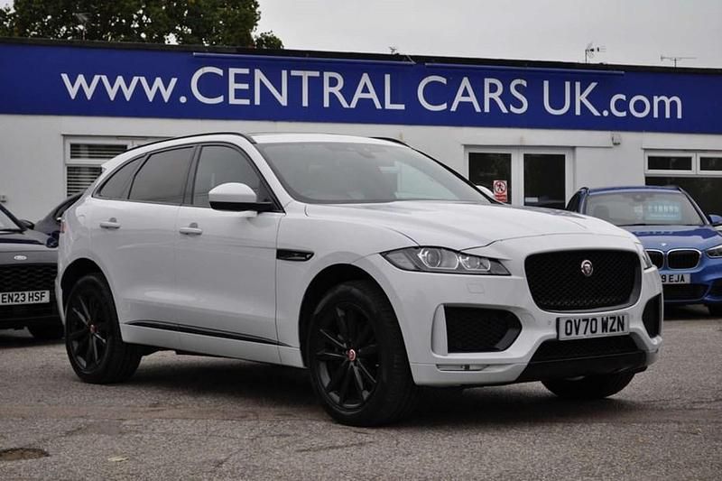 White Used 2020 Jaguar F-Pace Chequered Flag SUV | £19,995 (Fair price) - Image 1/1