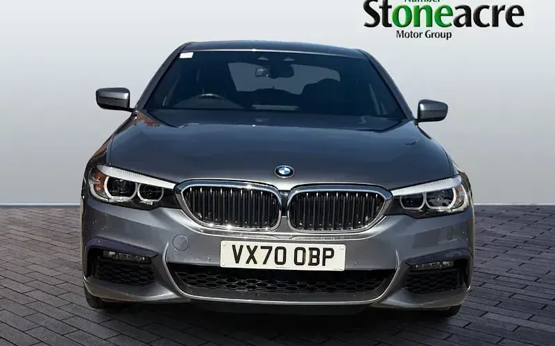 Used BMW 530 M Sport 252 HP (185 kW) 2020 Blue Sedan
