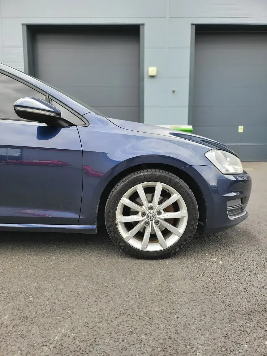 Used VW Golf VII GT 147 HP (108 kW) 2013 Blue Hatchback