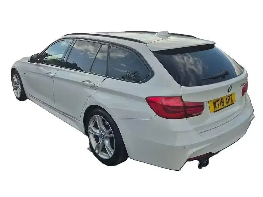 Usado BMW 320 M Sport 184 CV (135 kW) 2018 Blanco Familiar