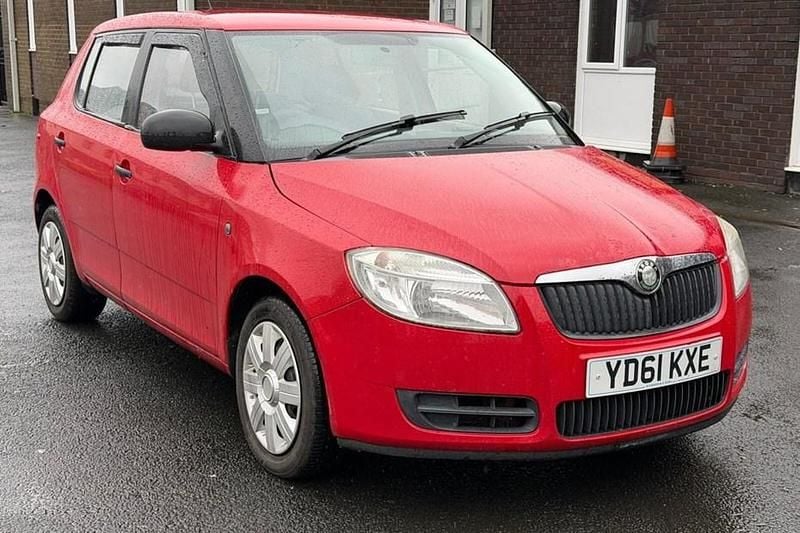 Used Skoda Fabia 2011 Red Hatchback