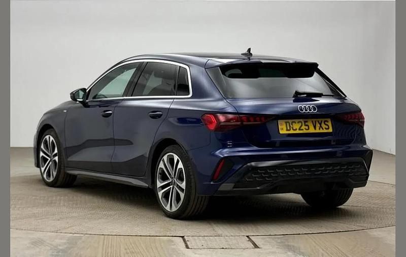 Used Audi A3 S-Line 147 HP (108 kW) 2025 Blue Hatchback