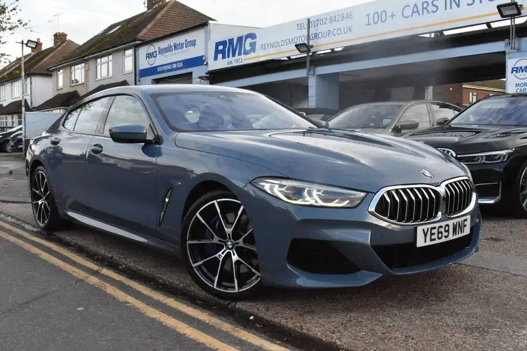 Used BMW 840 Sport Line 340 HP (250 kW) 2019 Blue Coupe