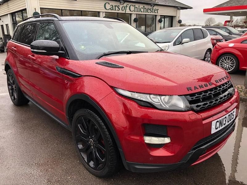 Used Land Rover Range Rover evoque Dynamic 190 HP (139 kW) 2013 Red SUV