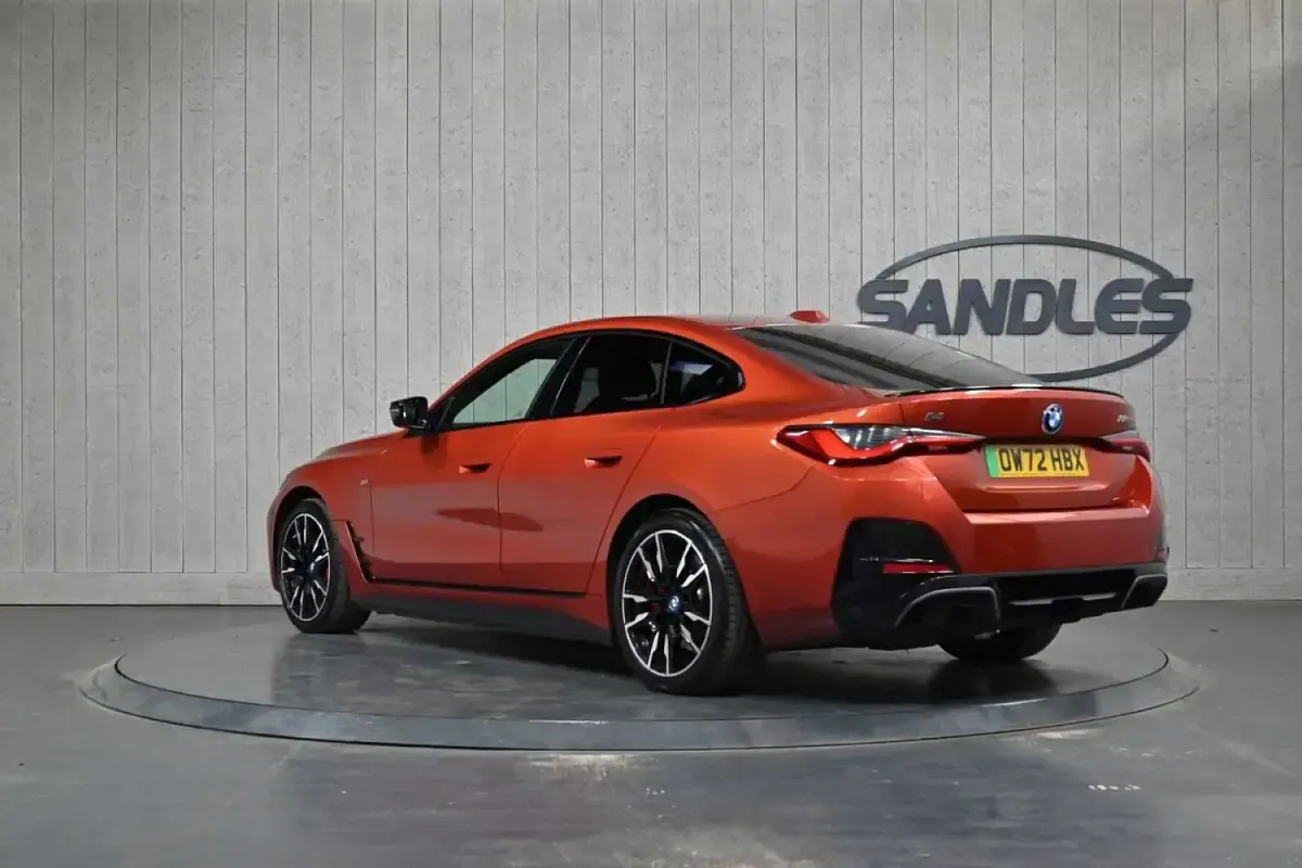 Used BMW i4 400 kW (544 HP) 2022 Orange Sedan