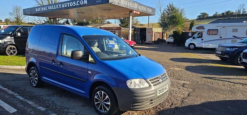 Used VW Caddy 69 HP (50 kW) 2009 Blue MPV