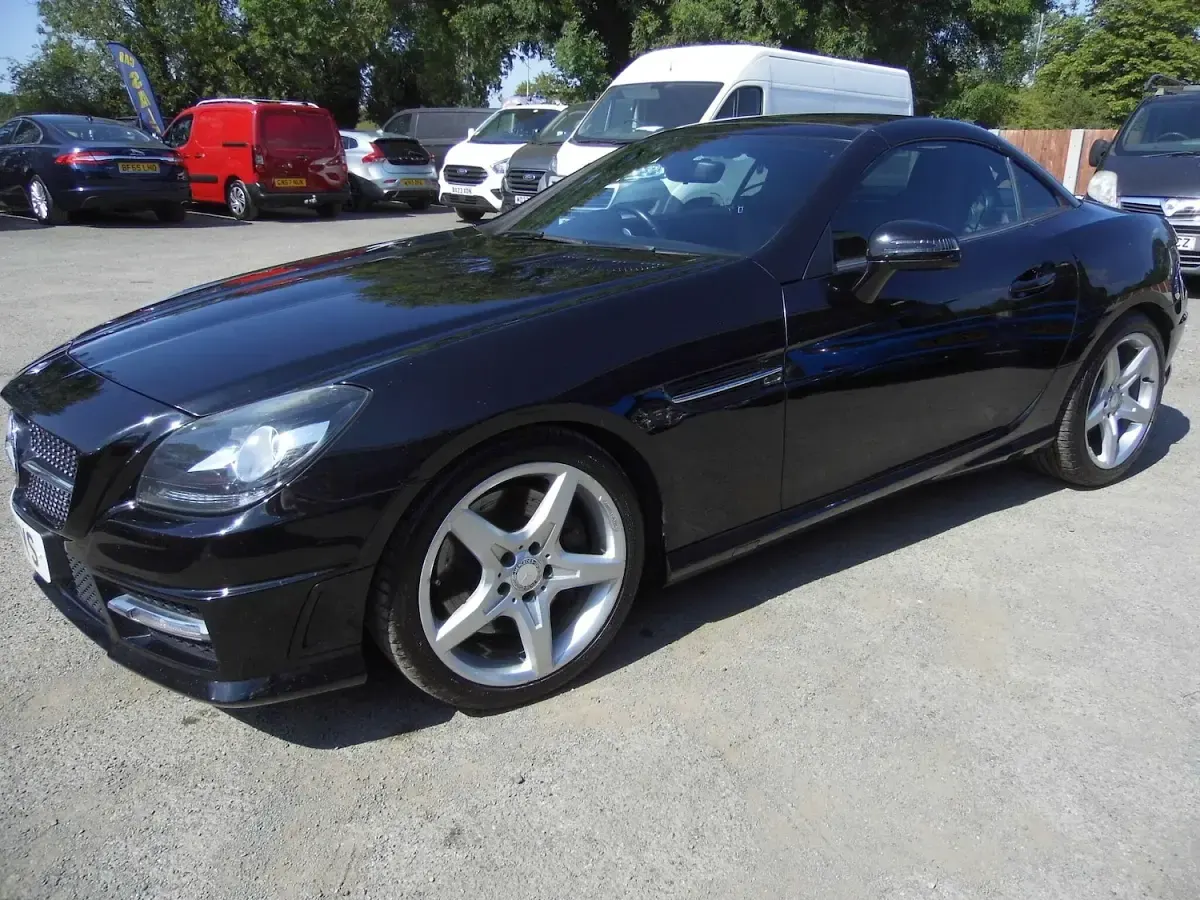 Used Mercedes SLK250 AMG 2014 Black Cabriolet