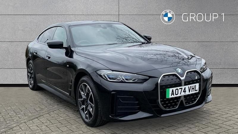 Black Used 2024 BMW i4 M Sport Sedan | £39,495 (Super price) - Image 1/4