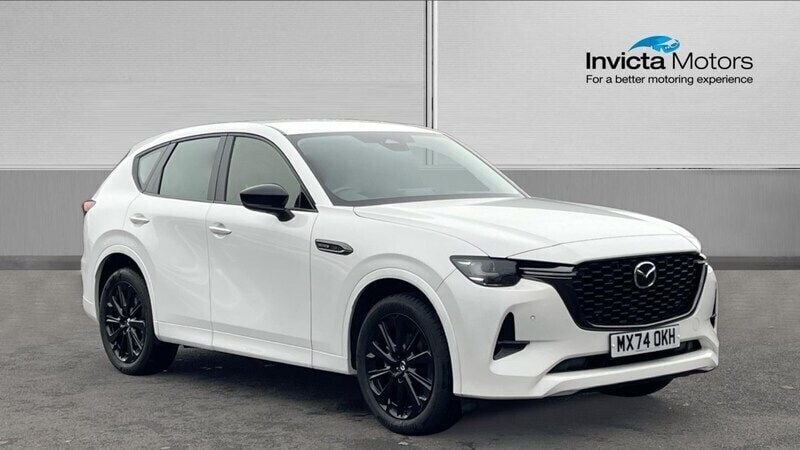 White Used 2024 Mazda CX-60 Homura-Line SUV | £37,000 (A bit pricey) - Image 1/4