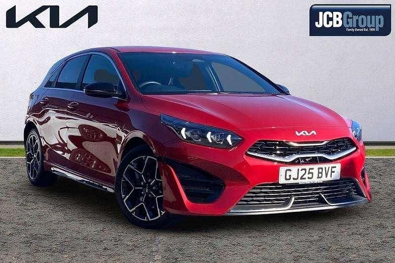 Red Used 2025 Kia Ceed GT-Line Hatchback | £19,995 (Fair price) - Image 1/4
