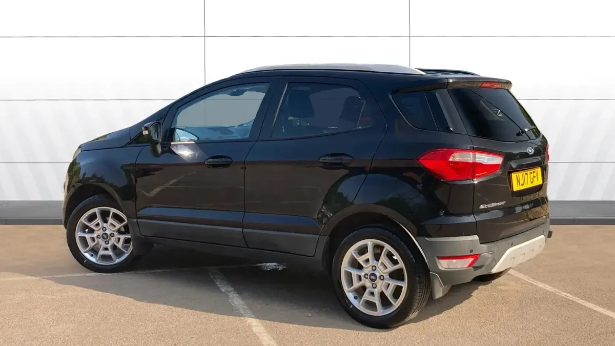 Used Ford Ecosport Titanium 125 HP (91 kW) 2017 Black SUV