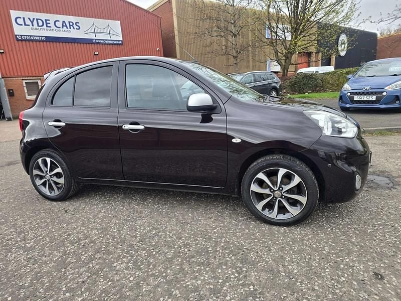 Used Nissan Micra N-TEC 80 HP (58 kW) 2017 Black Hatchback