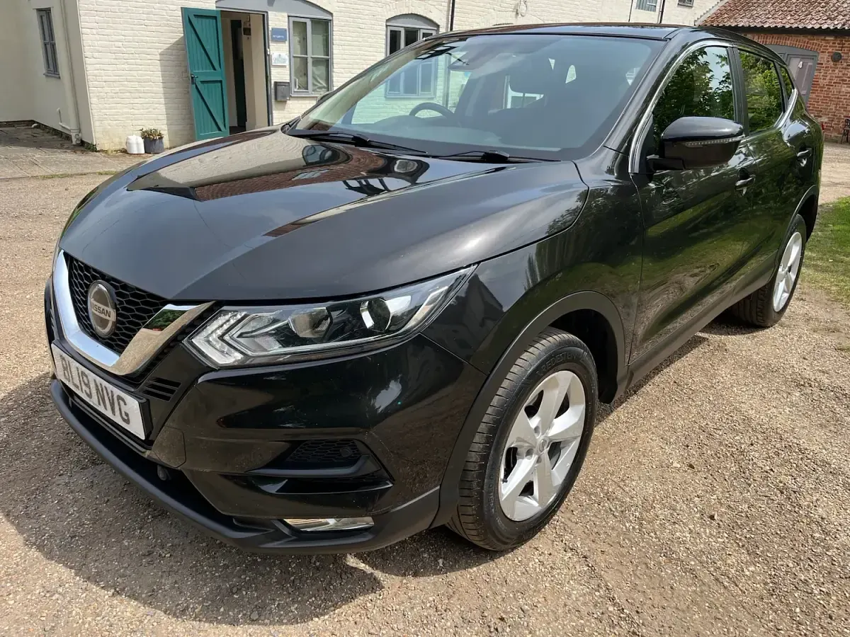 Used Nissan Qashqai Acenta Premium 115 HP (84 kW) 2019 Black SUV