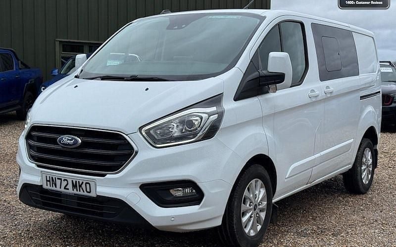 Used Ford Transit Custom Limited 170 HP (125 kW) 2022 White Van