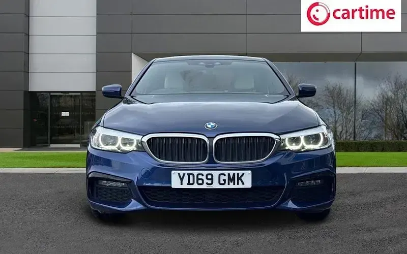 Used BMW 520 M Sport 184 HP (135 kW) 2020 Blue Sedan