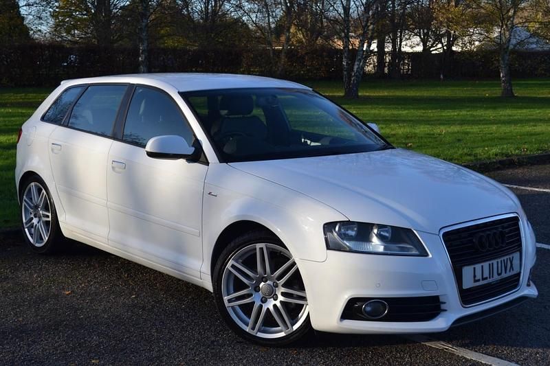 White Used 2011 Audi A3 S-Line Hatchback | £3,995 (Fair price) - Image 1/3