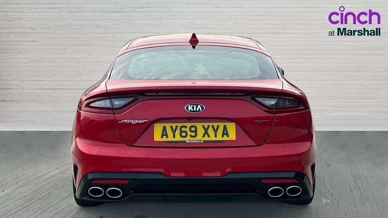 Used Kia Stinger GT 370 HP (272 kW) 2019 Red Hatchback