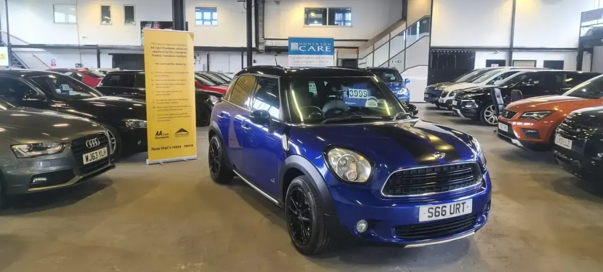 Używany Mini Cooper D 2014 Niebieski Hatchback