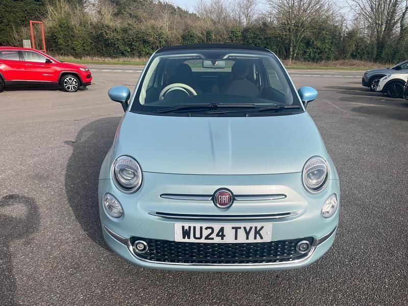 Used Fiat 500C S 70 HP (51 kW) 2024 Green Cabriolet