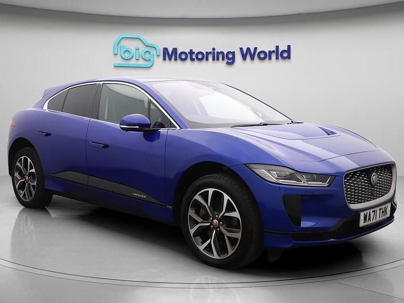 Blue Used 2021 Jaguar I-Pace SUV | £19,500 (Fair price) - Image 1/4