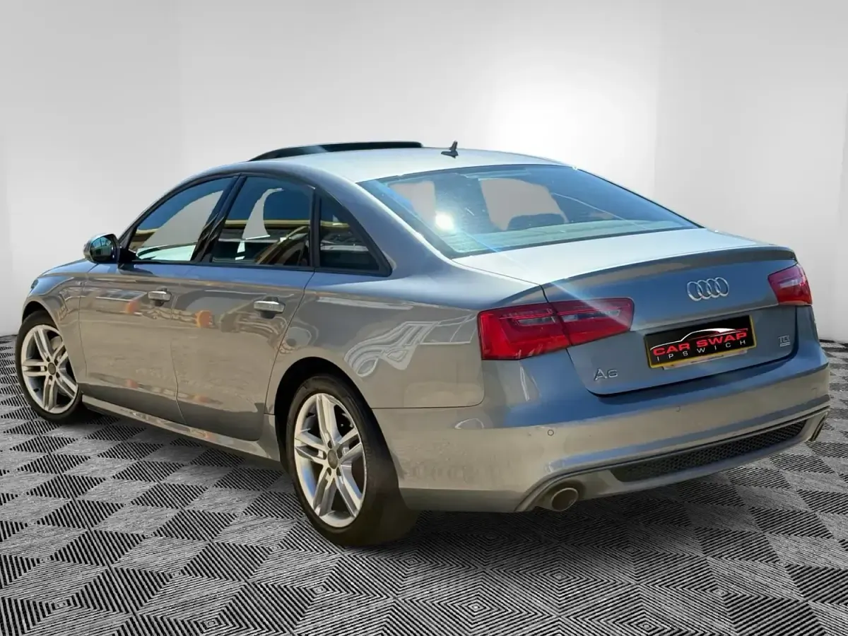 Used Audi A6 S-Line 245 HP (180 kW) 2013 Grey Sedan