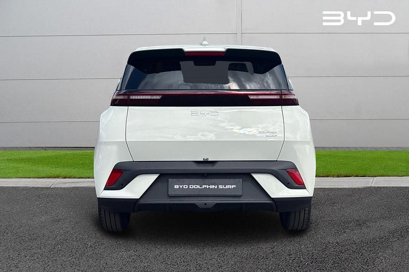 New BYD Dolphin Boost 85 kW (116 HP) 2025 White Hatchback