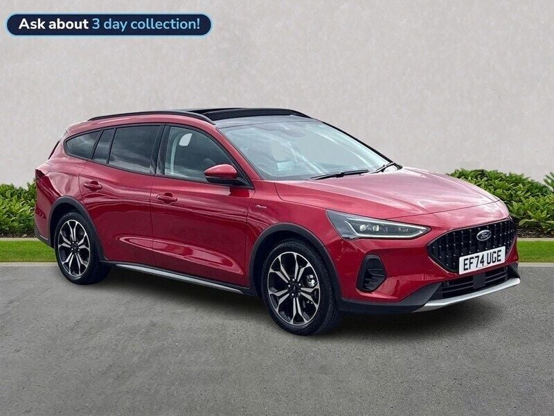 Red Used 2024 Ford Focus Active X Estate | £23,999 (A bit pricey) - Image 1/4