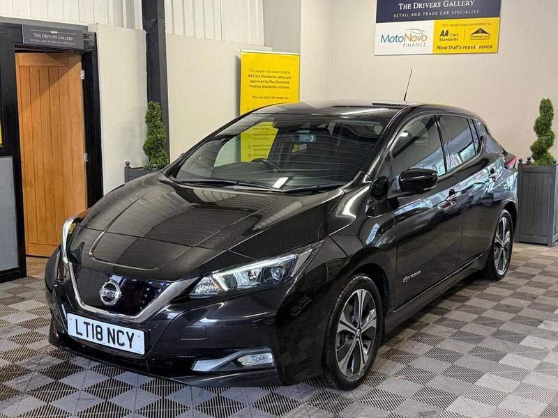 Usado Nissan Leaf 110 kW (150 HP) 2018 Preto Citadino