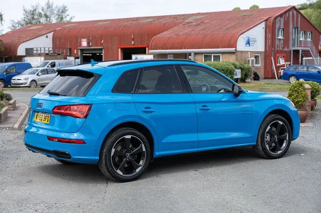 Used Audi Q5 Black Edition 2019 Blue SUV