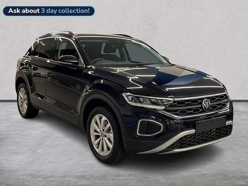Black Used 2025 VW T-Roc Match SUV | £28,499 (A bit pricey) - Image 1/4