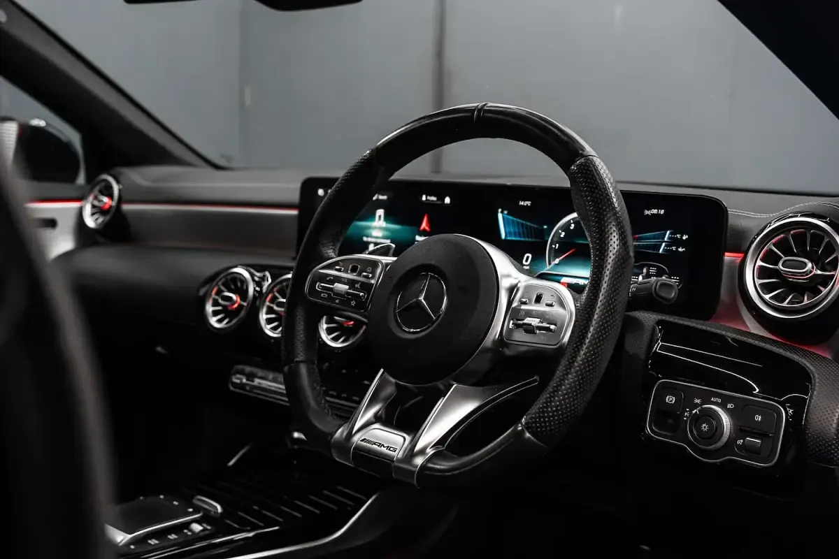 Used Mercedes CLA35 AMG Premium 306 HP (225 kW) 2022 Black Coupe