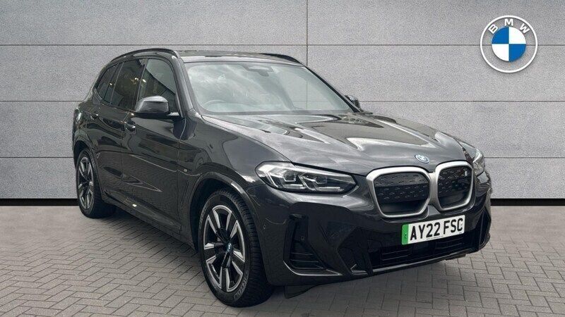 Grey Used 2022 BMW iX3 M Sport SUV | £28,775 (Good price) - Image 1/4