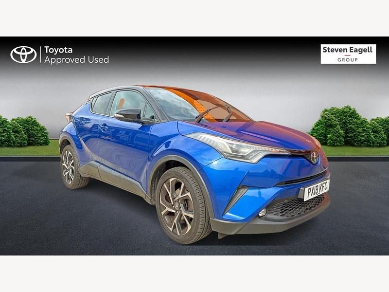 Blue Used 2018 Toyota C-HR SUV | £15,944 (Fair price) - Image 1/3