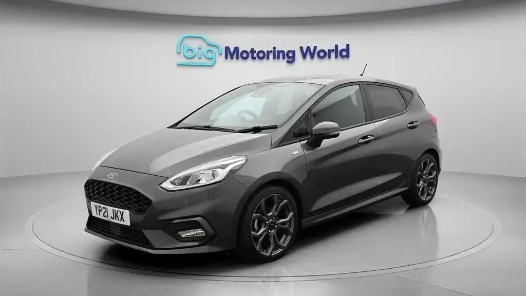 Used Ford Fiesta ST-Line 125 HP (91 kW) 2021 Grey Hatchback