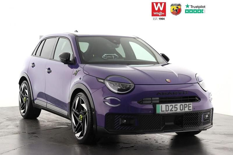 Mauve/purple New 2025 Abarth 600e Scorpionissima SUV | £35,199 - Image 1/4
