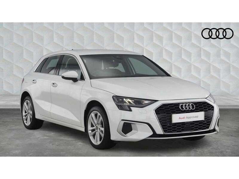 White Used 2022 Audi A3 e-tron Sport Hatchback | £18,050 (Super price) - Image 1/4