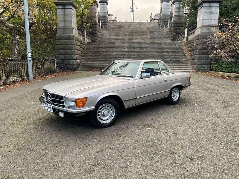 Used Mercedes SL280 185 HP (136 kW) 1984 Silver Cabriolet